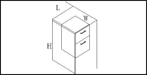 HANGING DRAWER UNIT